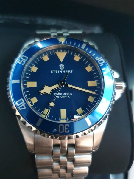 Steinhart Ocean 39 Marine Blue - Gnomon Exclusive - Differenzbesteuerung gem. § 25 a